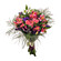 alstroemerias and roses bouquet. Moscow